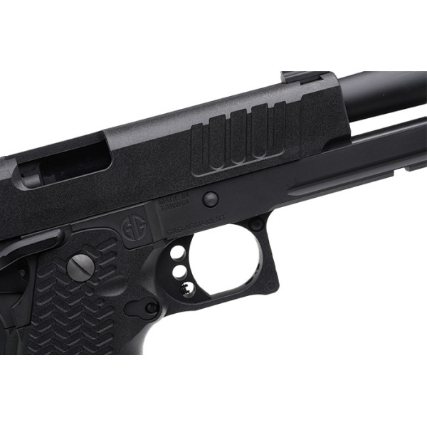 Pistolet Airsoft STP45 Pro 8.7" CNC, Édition Limitée, Gaz/CO2