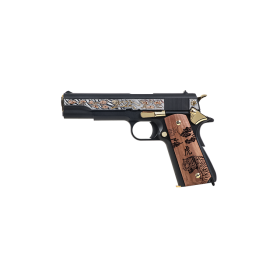 Pistolet 6mm 1911 Tiger Edition Limitée Gaz - Métal, 300 fps