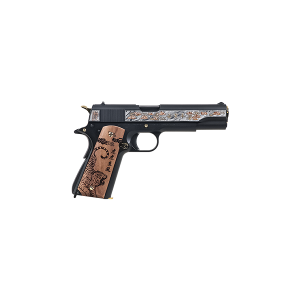 Pistolet 6mm 1911 Tiger Edition Limitée Gaz - Métal, 300 fps