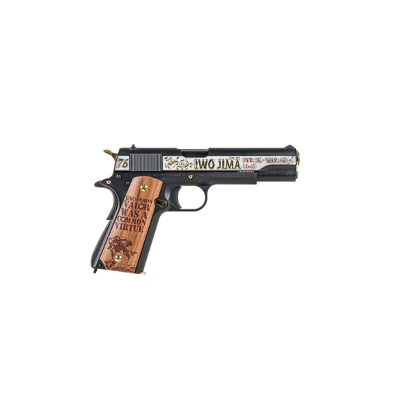 Pistolet 6mm 1911 Iwo Jima Gaz, Édition Limitée, Métal, Blowback