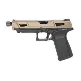 Pistolet GTP9 MS DST 6mm : Réplique Gaz avec Hop-up Réglable