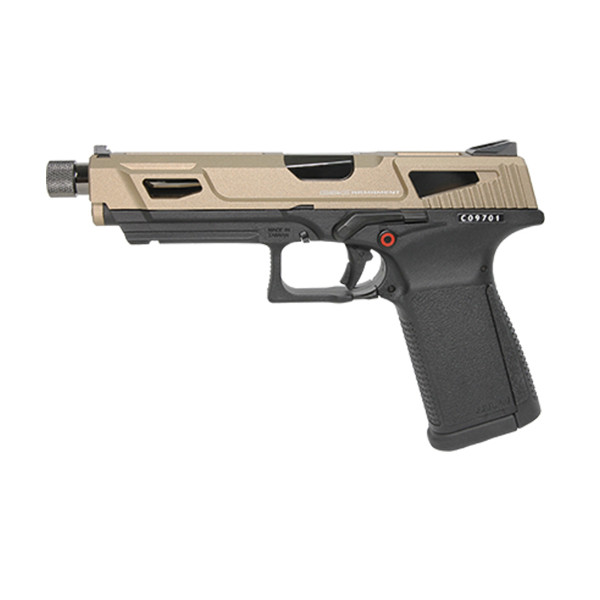 Pistolet GTP9 MS DST 6mm : Réplique Gaz avec Hop-up Réglable