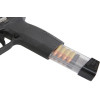 Pistolet 6mm Piranha SL Silver : Réplique GAZ avec Rail Picatinny