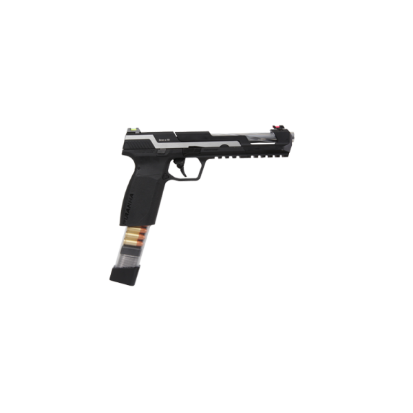 Pistolet 6mm Piranha SL Silver : Réplique GAZ avec Rail Picatinny