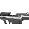 Pistolet 6mm Piranha SL Silver : Réplique GAZ avec Rail Picatinny