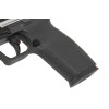 Pistolet 6mm Piranha SL Silver : Réplique GAZ avec Rail Picatinny