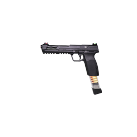 Pistolet 6mm Piranha SL Noir : Rail Picatinny et Canon Précis