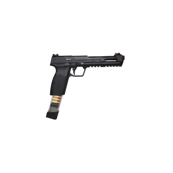 Pistolet 6mm Piranha SL Noir : Rail Picatinny et Canon Précis