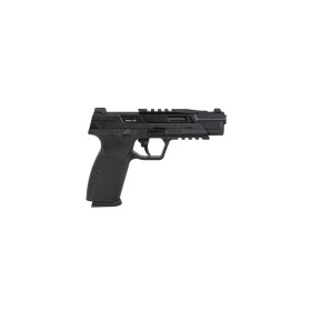 Pistolet 6mm Piranha TR Noir : Réplique GAZ avec Rail RIS