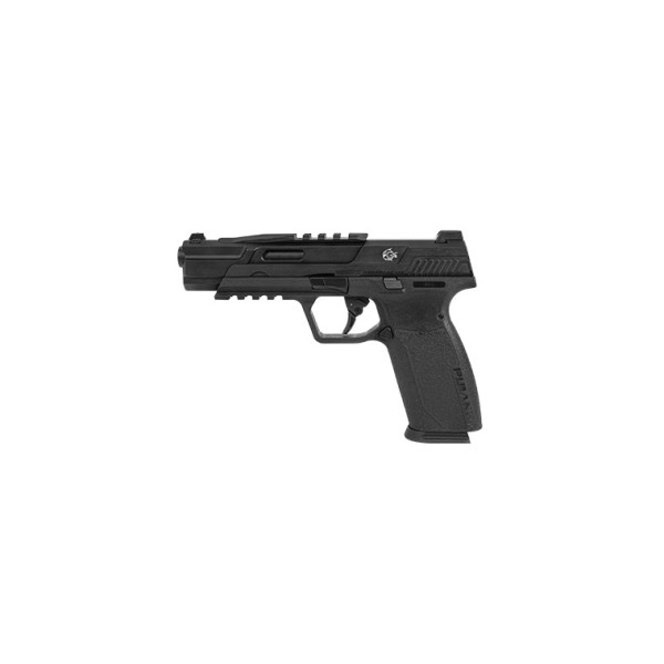 Pistolet 6mm Piranha TR Noir : Réplique GAZ avec Rail RIS