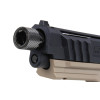 Pistolet GTP9 6mm Noir/Tan : Réplique Gaz avec Hop-up Réglable