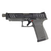 Pistolet GTP9 6mm Noir/Gris : Réplique Gaz avec Hop-up Réglable