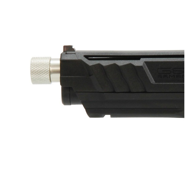 Pistolet GTP9 6mm Noir : Réplique Gaz avec Hop-up Réglable