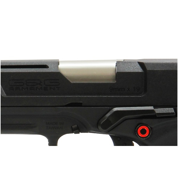 Pistolet GTP9 6mm Noir : Réplique Gaz avec Hop-up Réglable