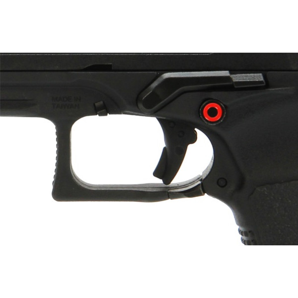 Pistolet GTP9 6mm Noir : Réplique Gaz avec Hop-up Réglable