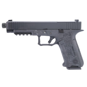 Pistolet 6mm XO 35 Noir : Gaz, Semi/Full Auto, 310 FPS