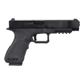 Pistolet 6mm XO 34 Noir : Gaz, Semi/Full Auto, 310 FPS