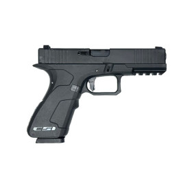 Pistolet 6mm XO 17 Noir : Gaz, Semi/Full Auto, 310 FPS
