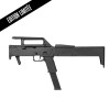 Pistolet 6mm Orion FMG9 avec Traceur Noir, 325 FPS, Gaz