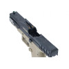 Pistolet Airsoft 6mm P1 CSI Gaz Tan - 310 FPS, Blowback Réaliste