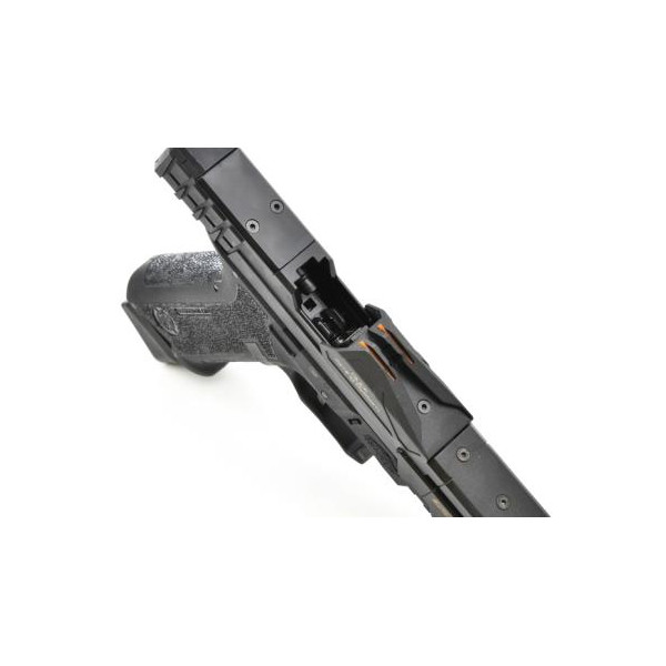 Pistolet Airsoft 6mm P1 CSI Gaz Noir - 310 FPS, Blowback