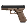 Pistolet KP17 Gaz Tan 6mm : Réplique Blowback Polyvalente