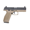Pistolet 6mm MKW Blowback Metal - Rail Accessoires 21mm