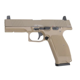 Pistolet 6mm MKW Blowback Tan : Précision et Réalisme Gaz