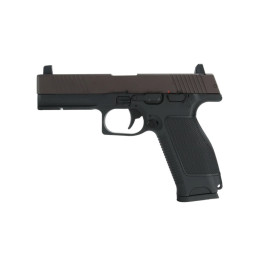 Pistolet 6mm MKW Blowback Cerakote Brown - Rail Accessoires