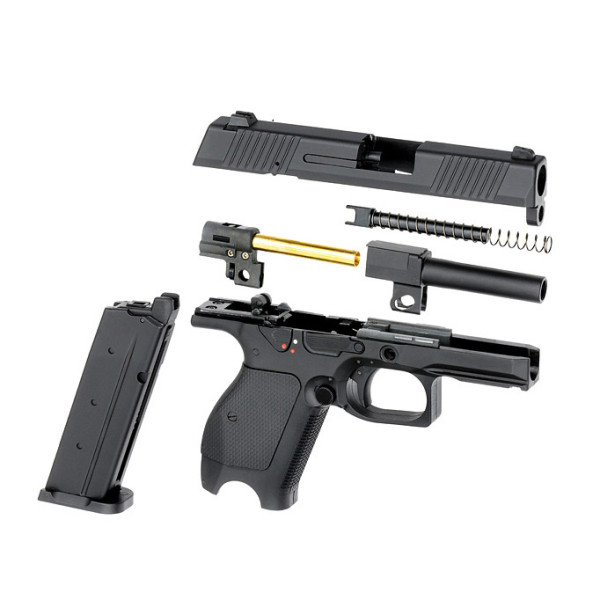 Pistolet KW-15 6mm Noir : Ergonomie et Précision Blowback