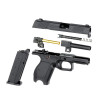 Pistolet KW-15 6mm Noir : Ergonomie et Précision Blowback