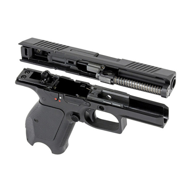 Pistolet KW-15 6mm Noir : Ergonomie et Précision Blowback