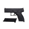 Réplique CZ P-10 Noir GBB 6mm : Ergonomie Ambidextre et Rail Picatinny