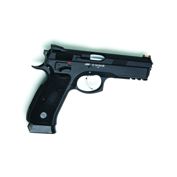 Pistolet Airsoft CZ SP01 Shadow Gaz Blowback 6mm - Réalisme et Précision