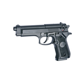 Pistolet M92F 6mm Ressort : Réplique ABS, 0,3 Joule, 25 Coups