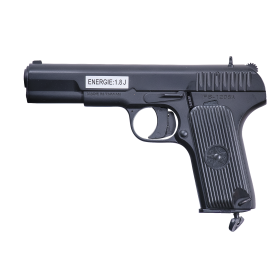Pistolet 6mm FS08 CO2 NBB : Métal, 1.8J, 20 billes