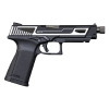 Pistolet GTP9 MS Silver CO2 6mm : Réplique Tactique et Polyvalente