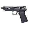 Pistolet GTP9 MS Silver CO2 6mm : Réplique Tactique et Polyvalente