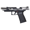 Pistolet GTP9 MS Silver CO2 6mm : Réplique Tactique et Polyvalente