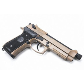 Pistolet KJM9 A1 CO2 Tan 6mm : Réplique Métal Blowback