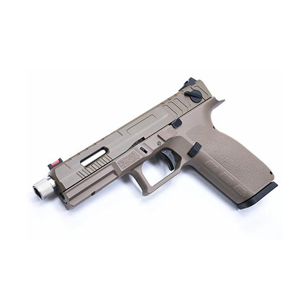 Pistolet KP13 CO2 Tan 6mm : Polyvalence et Performance Terrain