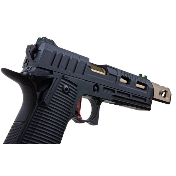 Pistolet KP19 CO2 6mm : Dual Power, Métal, Blowback Authentique