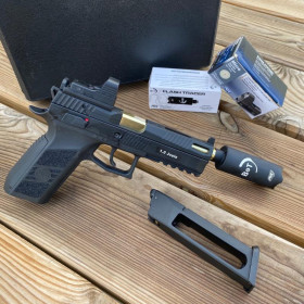 Pack CZ P09 Optic Ready CO2 : Précision et Polyvalence Tactique