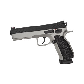 Pistolet Airsoft CZ Shadow 2 CO2 6mm Gris Urban, Précis et Puissant