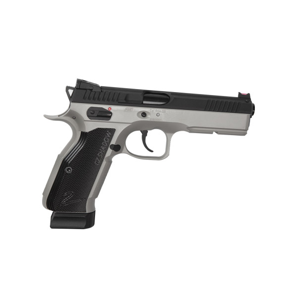 Pistolet Airsoft CZ Shadow 2 CO2 6mm Gris Urban, Précis et Puissant