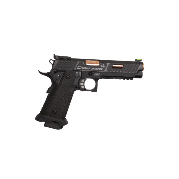 Pistolet 6mm MS STI Combat Master CO2 : Réplique 1911 Blowback