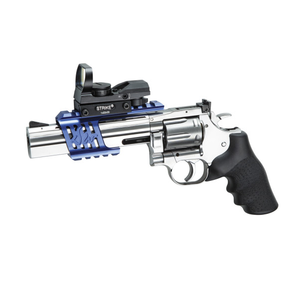 Revolver Dan Wesson 715 6'' CO2 Silver - 6mm, 1,9J, Métal