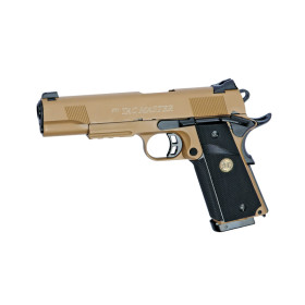 Pistolet Airsoft STI Tac Master CO2 6mm Blowback Tan