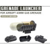 Lance Grenade 6mm M203 RIS AAP - Rail Picatinny, Polymère Renforcé
