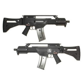 Réplique Longue 6mm Gaz 999C Noire - Blowback Réaliste, 30 BB